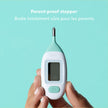 Frida Baby Rectal Thermometer for Babies, Digital Fever Thermometer for Babies, Newborns & Infants, Quick & Accurate Temperature Check, Water Resistant, Clear Case, Memory Holds Last 10 Readings 🍁 All In One Marketplace Canada