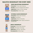 Dr. Squatch Invisible Glide Natural Deodorant – Smooth Glide with No Stains – Aluminum Free & Dermatologist-Tested Formula Suits Sensitive Skin – Fresh Falls + Wood Barrel Bourbon – 2.65oz (2-Pack) 🍁 All In One Marketplace Canada