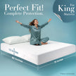 Utopia Bedding Zippered Mattress Encasement King - 100% Waterproof and Bed Bug Proof Mattress Protector - Absorbent, Six-Sided Mattress Cover 🍁 All In One Marketplace Canada
