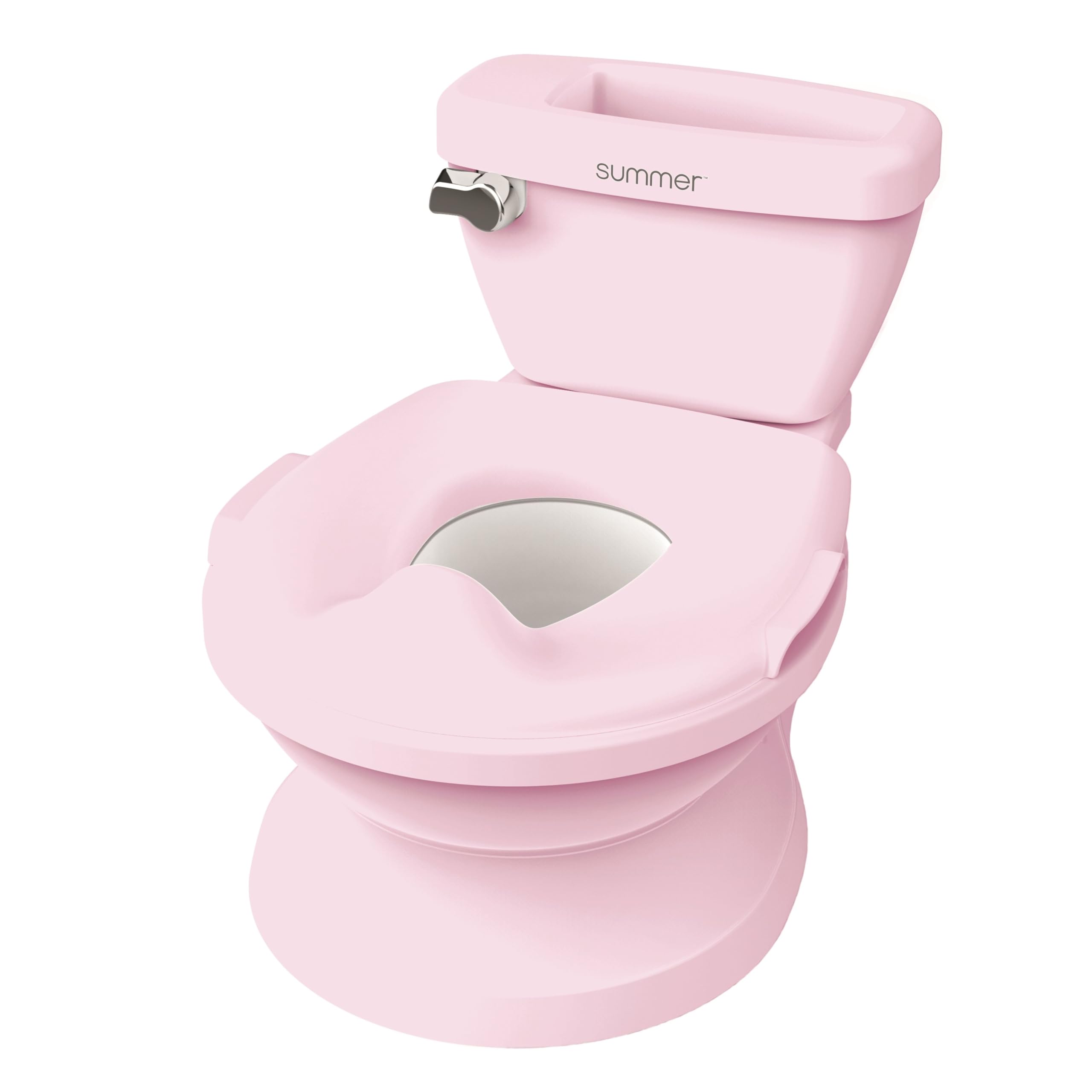 Summer by Ingenuity My Size Potty Pro in Pink, Infant Potty Training Toilet, Lifelike Flushing Sound, For Ages 18 Months, Up to 50 Pounds 🍁 All In One Marketplace Canada