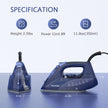 BEAUTURAL Steam Iron for Clothes with Precision Thermostat Dial, Ceramic Coated Soleplate, 3-Way Auto-Off, Self-Cleaning, Anti-Calcium, Anti-Drip 🍁 All In One Marketplace Canada