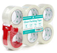 BOMEI PACK Packing Tape, Mailing & Storage Tape Clear, 1.88
