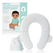 Frida Baby Fold-and-Go Potty Seat for Toilet, Foldable Travel Potty Seat for Toddler, Fits Round & Oval Toilets, Non-Slip Base, Handles, Includes Free Travel Bag 🍁 All In One Marketplace Canada