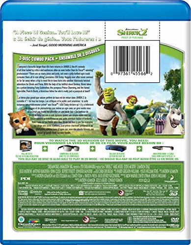 Shrek 2 - Blu-Ray 3D/DVD