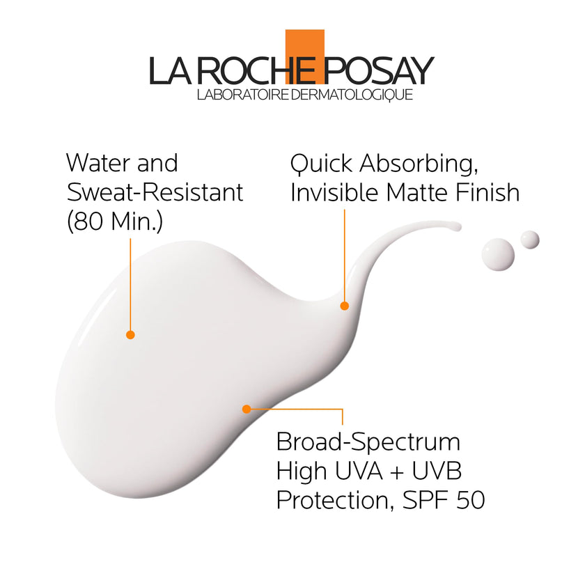 La Roche-Posay Anthelios Ultra Fluid Body Sunscreen Broad Spectrum SPF 50+, Reef Safe, Non-Greasy Matte Finish, 80 Min Water & Sweat Resistant, Fragrance Free, Dermatologist Recommended, 125ML 🍁 All In One Marketplace Canada