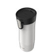 Contigo West Loop 3.0 Stainless Steel Travel Mug with Tea-Bag Hook & Spill-Proof Lid, Vacuum-Insulated Reusable Cup Coffee and Tea, 16 oz (473 mL), Salt - Keeps Drinks Hot up to 11 Hours 🍁 All In One Marketplace Canada