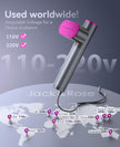 Jack ＆ Rose Travel Steamer for Clothes,100-220V Portable Steamer,15s Heat Up,Steamer ＆ Iron 2 In 1, Travel Size Garment Steamer,Large Ceramic Heat Panel,for Global ＆ Europe Traveling 🍁 All In One Marketplace Canada