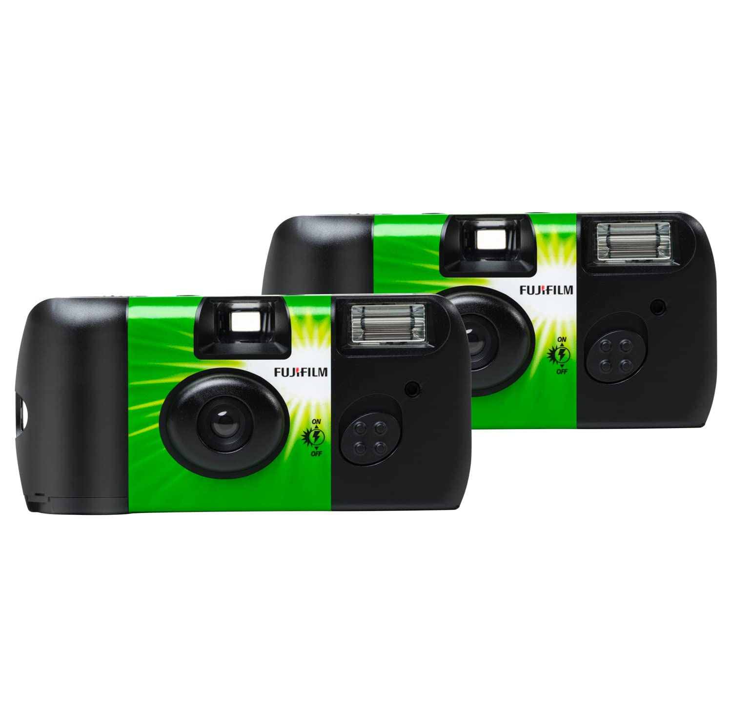 Fujifilm Quicksnap Flash 400 Single-Use Camera with Flash 2-Pack (54 Exposures), Black (Discontinued) 🍁 All In One Marketplace Canada