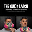3M Pro Quick Latch Half Facepiece Reusable Respirator All-in-One Kit, Multi-purpose, M (1 Mask and 1-pair Cartridges) 🍁 All In One Marketplace Canada
