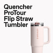 Stanley Quencher ProTour Flip Straw Tumbler with Leakproof Lid 30 oz | Built-in Straw & Handle | Cupholder Compatible for Travel | Insulated Stainless Steel Cup | BPA-Free | Peach Rose 🍁 All In One Marketplace Canada