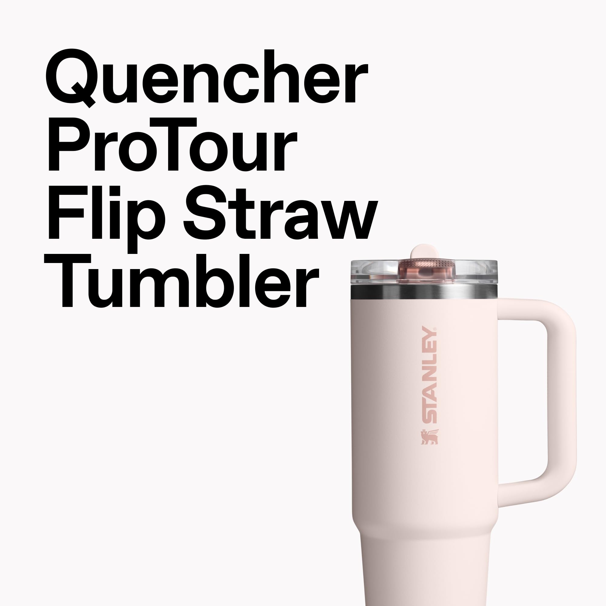 STANLEY Quencher ProTour Flip Straw Tumbler with Leakproof Lid 30 oz | Built-in Straw & Handle | Cupholder Compatible for Travel | Insulated Stainless Steel Cup | BPA-Free | Soft Orchid 🍁 All In One Marketplace Canada