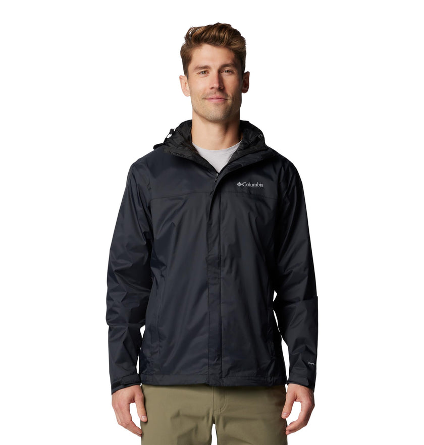 Columbia Men's Watertight II Waterproof Rain Jacket, Black, Large 🍁 All In One Marketplace Canada