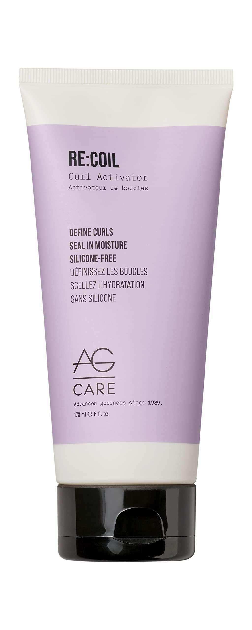 AG Care Re:Coil Curl Activator Curl Cream with Keratin Amino Acids - Ultra-Nourishing Curly Hair Cream for Defined, Healthy Curls, 6 Fl Oz 🍁 All In One Marketplace Canada
