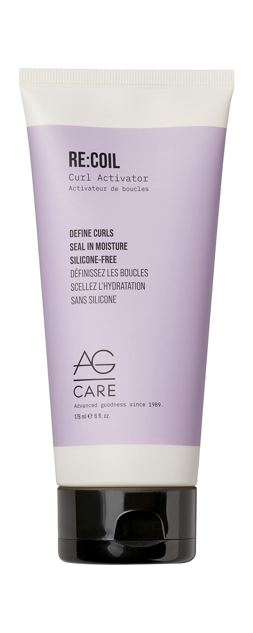 AG Care Re:Coil Curl Activator Curl Cream with Keratin Amino Acids - Ultra-Nourishing Curly Hair Cream for Defined, Healthy Curls, 6 Fl Oz 🍁 All In One Marketplace Canada
