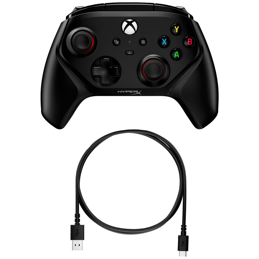 HyperX Clutch Gladiate – Wired Controller for Xbox One, Xbox Series X|S, PC, Officially Licensed by Xbox, Dual Trigger Locks, Programmable Buttons, Dual Rumble Motors 🍁 All In One Marketplace Canada