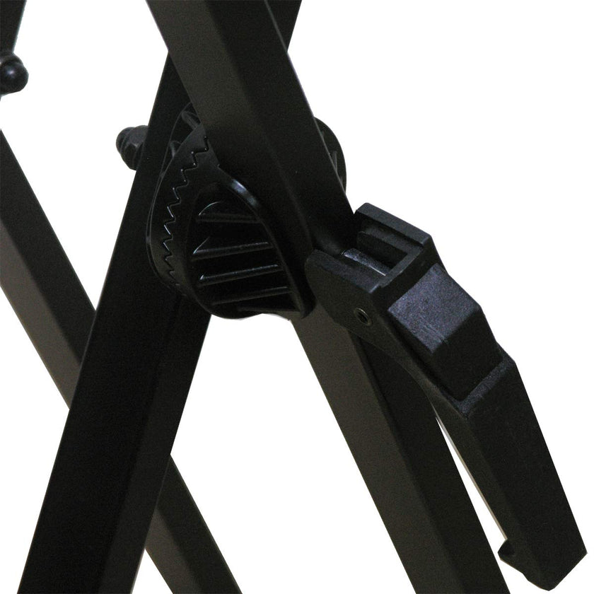 RockJam Xfinity Heavy-Duty, Double-X, Pre-Assembled, Infinitely Adjustable Piano Keyboard Stand with Locking Straps 🍁 All In One Marketplace Canada