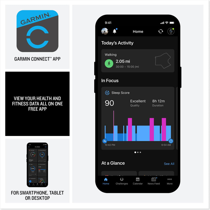 Garmin Venu® 4, 41mm, Advanced Health and Fitness GPS Smartwatch, Bright and Colorful Display, Built-in Flashlight, 10 Days of Battery Life, Lunar Gold with Bone Silicone Band 🍁 All In One Marketplace Canada