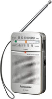 Panasonic RF-P50 Pocket AM/FM Radio, Silver, Without Headphone (RFP50) 🍁 All In One Marketplace Canada