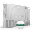 Wilson 2025 Duo Soft TRK360 Golf Balls - Green/Silver Stripe, 12 Balls 🍁 All In One Marketplace Canada