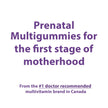 Centrum Prenatal Multigummies with DHA and Folic Acid, Postpartum Multivitamin and Mineral Supplement, 60 count, 30 day supply. 🍁 All In One Marketplace Canada