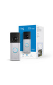 Ring Battery Doorbell Plus (newest model), Retinal 2K with wide-angle video, up to 6x Enhanced Zoom, Night Vision, and Quick Release Battery Pack, Nickel Silver 🍁 All In One Marketplace Canada