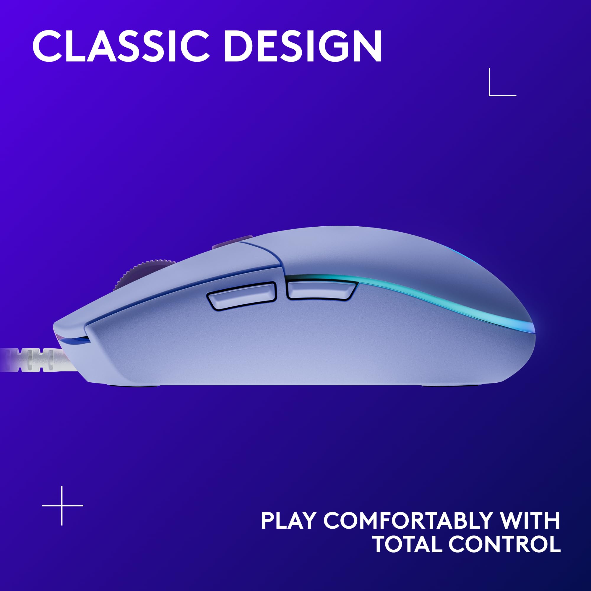 Logitech G203 Wired Gaming Mouse - Lilac 🍁 All In One Marketplace Canada