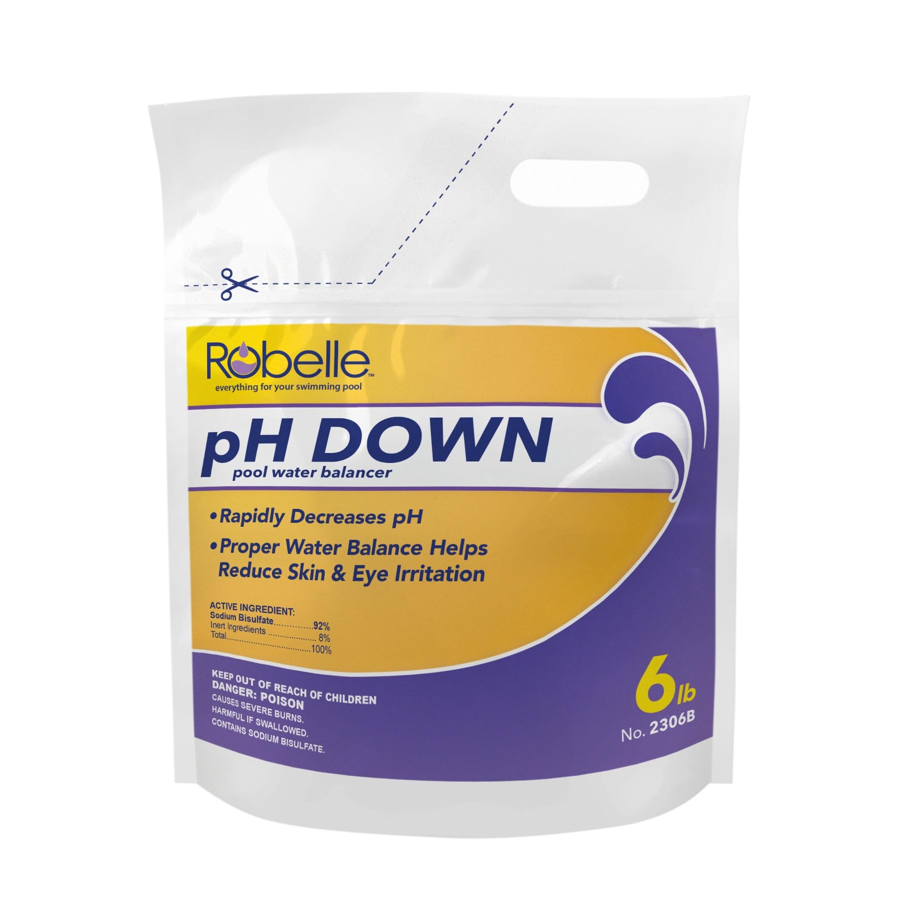 Robelle 6-Pounds Premium pH Down for Pools, Concentrated Sodium Bisulfate, Made in USA 🍁 All In One Marketplace Canada