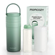 Momcozy Portable Breast Milk Cooler for Travel, 24H Ice-Free Cooling Breastmilk Storage Bottles 12oz Container, Leak Proof Outdoor Small Freezer, Baby Breastfeeding Essential Gift for New Moms 🍁 All In One Marketplace Canada