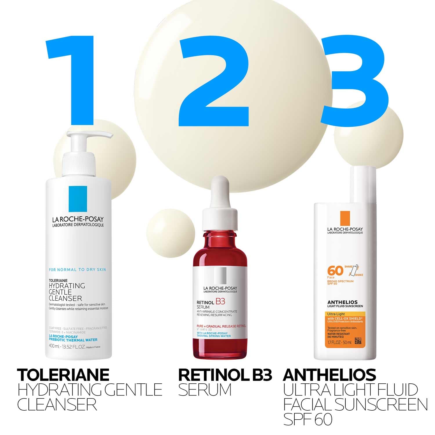 La Roche Posay Retinol B3 Serum, Anti-Aging Face Serum with Niacinamide, Reduces the look of Fine Lines & Wrinkles, Suitable for Sensitive Skin, Recommended by Dermatologists,30ml 🍁 All In One Marketplace Canada