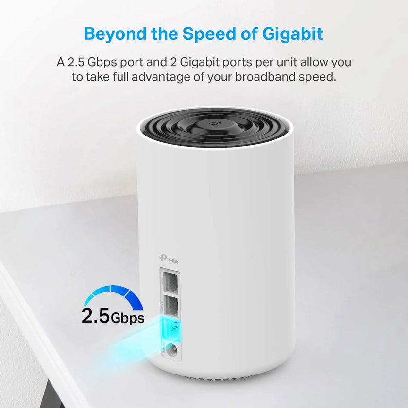 TP-Link Deco AXE5400 Tri-Band WiFi 6E Mesh System(Deco XE75 Pro) - 2.5G WAN/LAN Port, Covers up to 5500 Sq.Ft, Replaces WiFi Router and Extender, AI-Driven Mesh, New 6GHz Band, 2-Pack 🍁 All In One Marketplace Canada