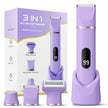 Electric Bikini Trimmer for Women - Tiovara Painless Electric Shaver,Cordless Electric Razors IPX7 Waterproof Pubic Hair Removal with USB Charge Dock for Bikini Underarm Leg Arm Body Face Silk Skin 🍁 All In One Marketplace Canada