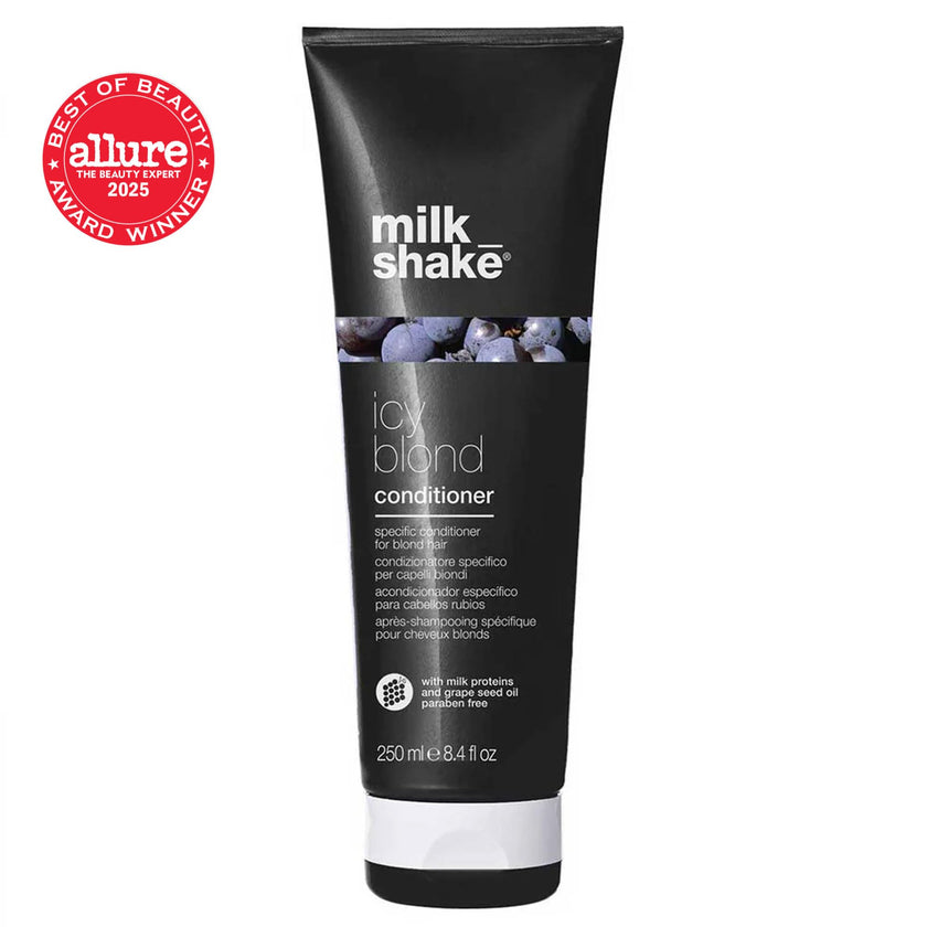 milk_shake Icy Blond Conditioner - Black Pigment Silver Conditioner for Very Light Blond and Platinum Hair, 8.4 Fl Oz (250 ml) 🍁 All In One Marketplace Canada