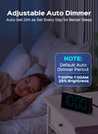 GOLOZA Digital Alarm Clocks for Bedrooms, Digital Clock with 4 Level Brightness +Off, Dual Customizable Alarms, USB Port, Power-Off Memory, Snooze, DST, 12/24H, Desk Clock for Kids Adults Elderly 🍁 All In One Marketplace Canada