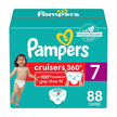 Pampers Cruisers 360 Pull-On Diapers, Size 7, Babyproof up to 100% leakproof diaper, 1 Pack (Count of 88) 🍁 All In One Marketplace Canada