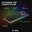 SteelSeries Apex 3 TKL RGB Gaming Keyboard – Tenkeyless Compact Form Factor - 8-Zone RGB Illumination – IP32 Water & Dust Resistant – Whisper Quiet Gaming Switch – Gaming Grade Anti-Ghosting, Black 🍁 All In One Marketplace Canada