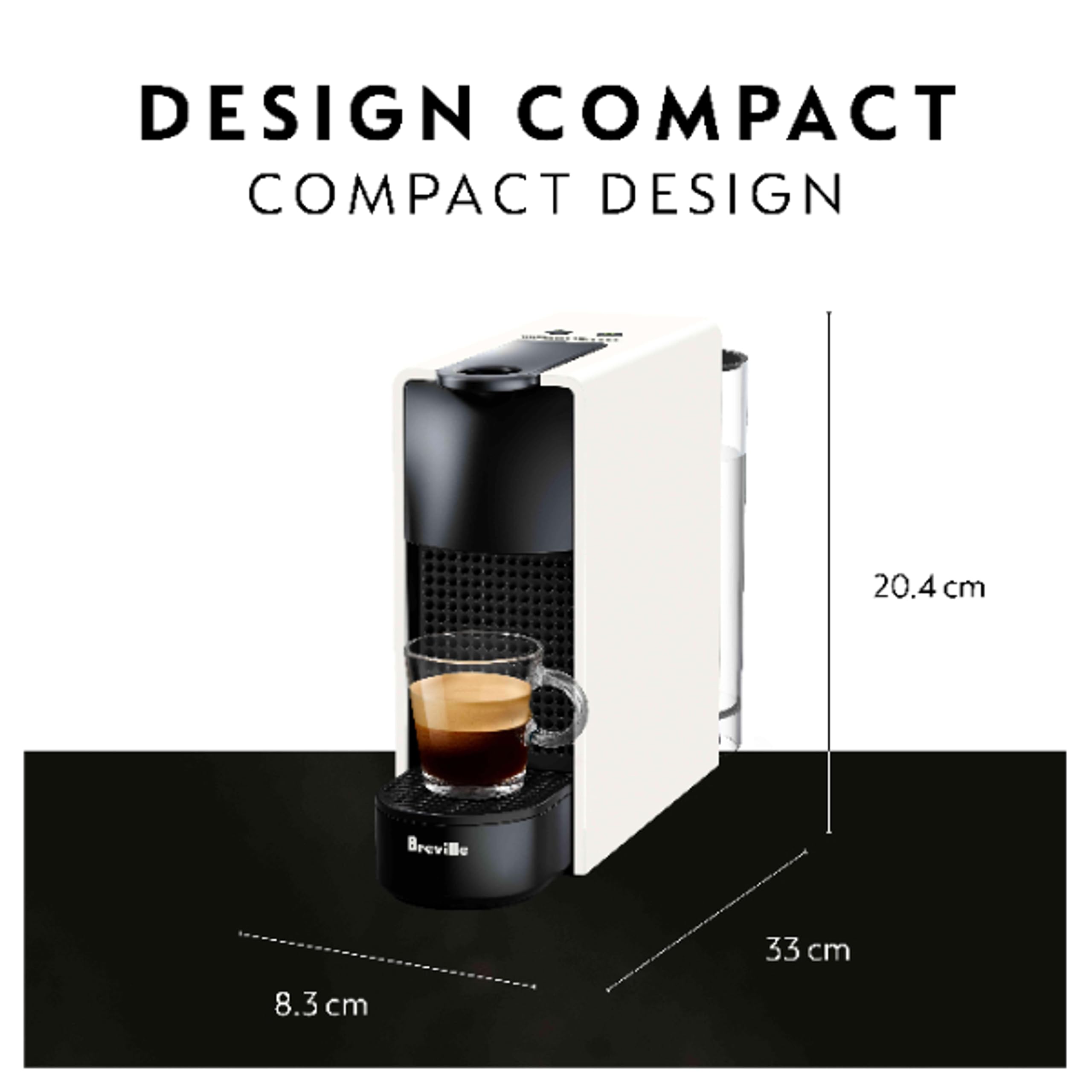 Nespresso Essenza Mini Single Serve Espresso Machine by Breville, White 🍁 All In One Marketplace Canada