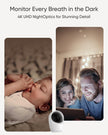 eufy Baby Monitor E21 with 4K Camera, Hybrid Wi-Fi and No Wi-Fi Connection, App and Monitor Control, Ultra-Clear Night View, Pan-Tilt, 8× Zoom, Portable Camera with Built-In Battery, ANR, Smart Alerts 🍁 All In One Marketplace Canada