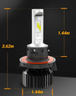 SEALIGHT H13 9008 LED Headlight Bulbs 50000LM 800% Brightness, Dual Hi/Lo Beam, 6000K Cool White, High Low Beam H13 Halogen Replacement, Plug and Play, IP67 Waterproof, Pack of 2 🍁 All In One Marketplace Canada