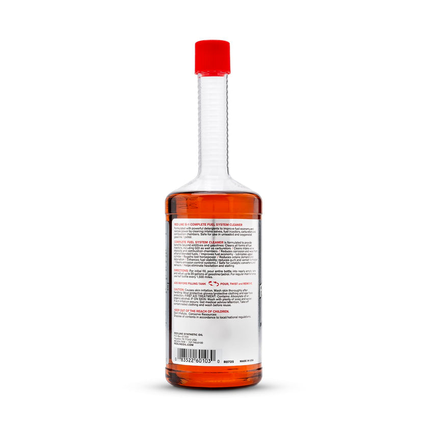 Red Line 60103 Complete SI-1 Fuel System Cleaner, 15 Ounce, 1 Bottle 🍁 All In One Marketplace Canada