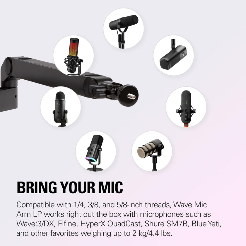 Elgato Wave Mic Arm Low Profile Microphone Boom Arm 🍁 All In One Marketplace Canada