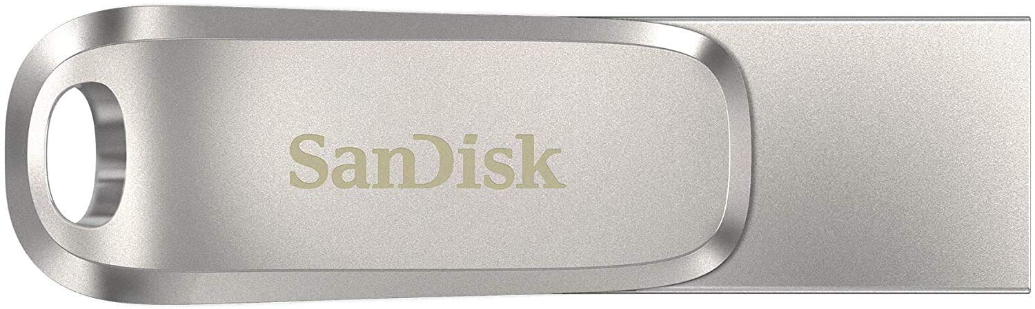 SanDisk 64GB Ultra Dual Drive Luxe USB Type-C - SDDDC4-064G-G46, Sliver 🍁 All In One Marketplace Canada