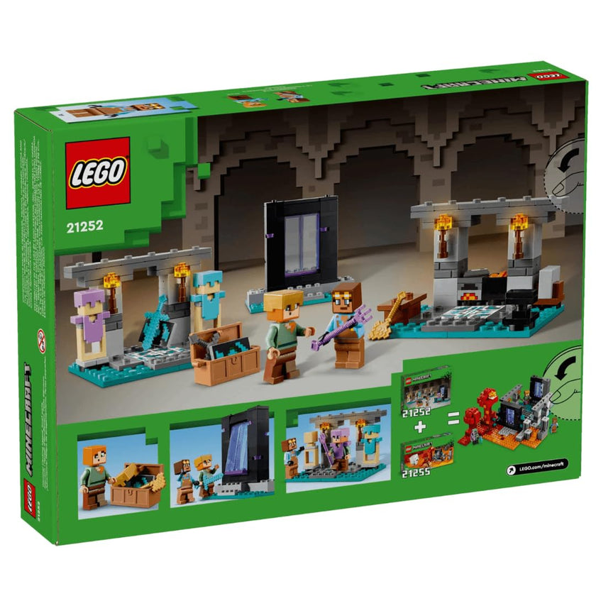 LEGO Minecraft The Armory Building Set, Includes Popular Minecraft Figures Alex and Armorsmith, Action Toy for Gamers and Kids, Gift for Boys and Girls 7 Years Old and Up, 21252 🍁 All In One Marketplace Canada