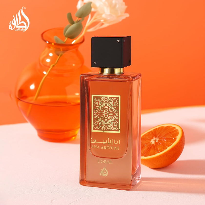 Lattafa Ana Abiyedh Coral for Unisex Eau de Parfum Spray, 2.0 Ounce / 60 ml 🍁 All In One Marketplace Canada