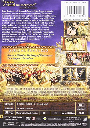 Curse of the Golden Flower (Sous-titres français) [Import]