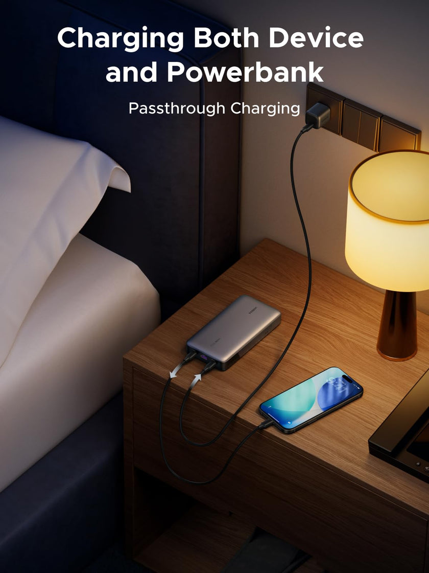 UGREEN 145W Laptop Power Bank 25000mAh, 140W PD3.0 Fast Charge, 3-Port Portable Charger for MacBook Pro, Dell XPS, iPad, iPhone 17 Series, Galaxy S25 Ultra, DJI, Drone 🍁 All In One Marketplace Canada