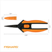 Fiskars Non-Stick Softgrip Micro-Tip Pruning Snip 🍁 All In One Marketplace Canada