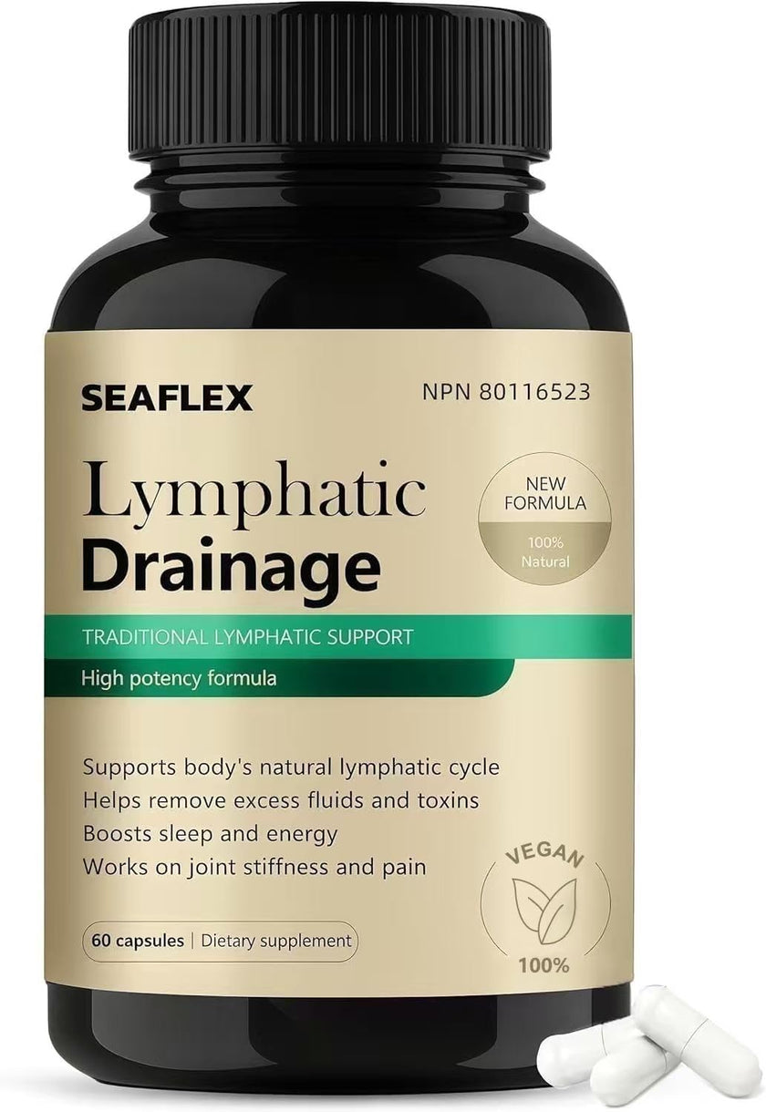 Lymphatic Drainage Capsules 60 Capsules – Lymphatic Drainage & Supports Cellulite Reduction 🍁 All In One Marketplace Canada
