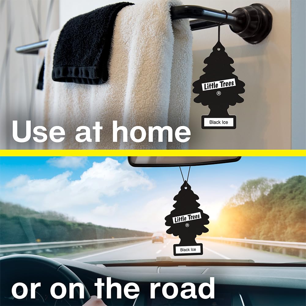 LITTLE Air Fresheners Car Air Freshener. Hanging Tree Provides Long Lasting Scent for Auto or Home. New Car Scent, 24 Air Fresheners 🍁 All In One Marketplace Canada