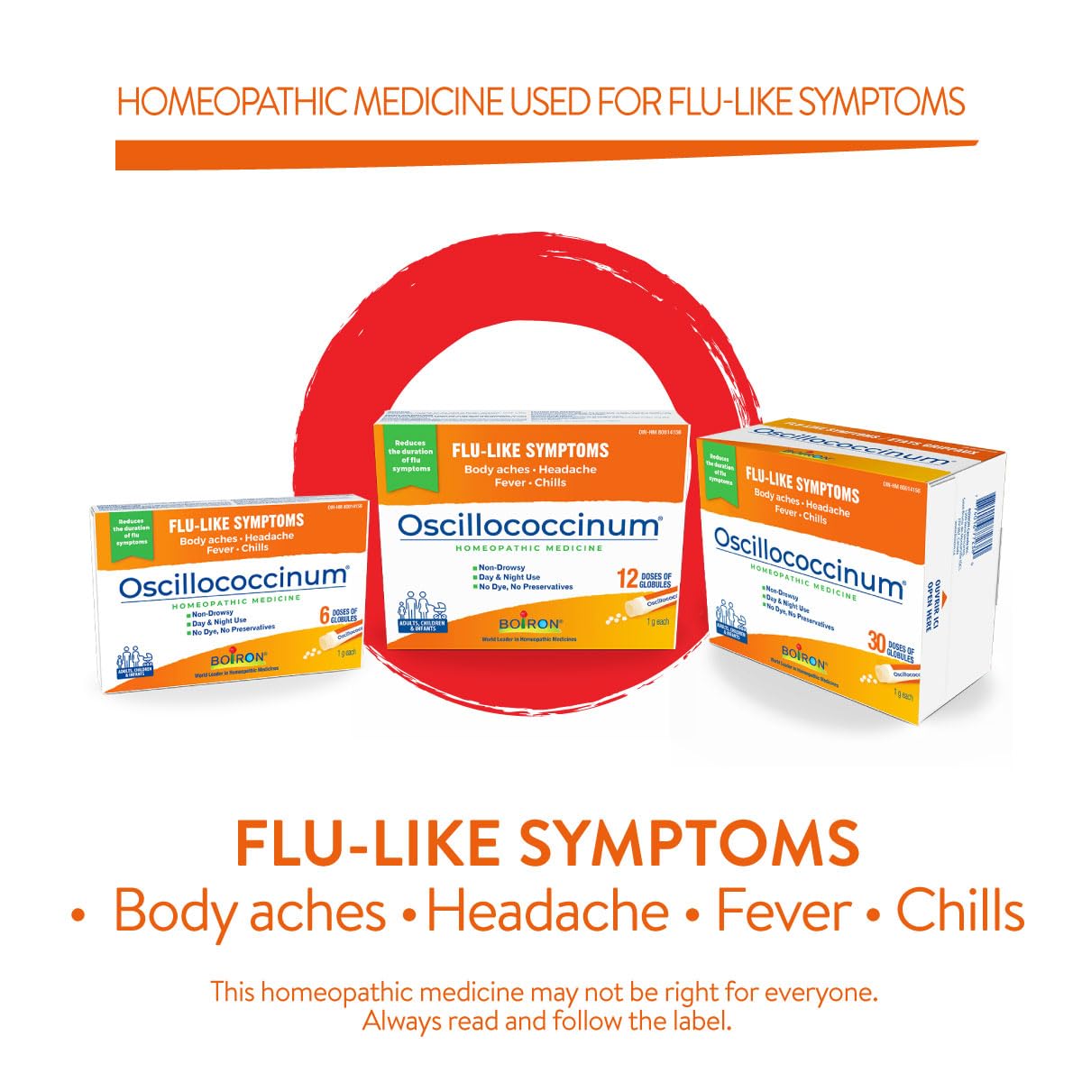 Boiron Oscillococcinum 30 Doses for Flu-Like Symptoms Day & Night 🍁 All In One Marketplace Canada