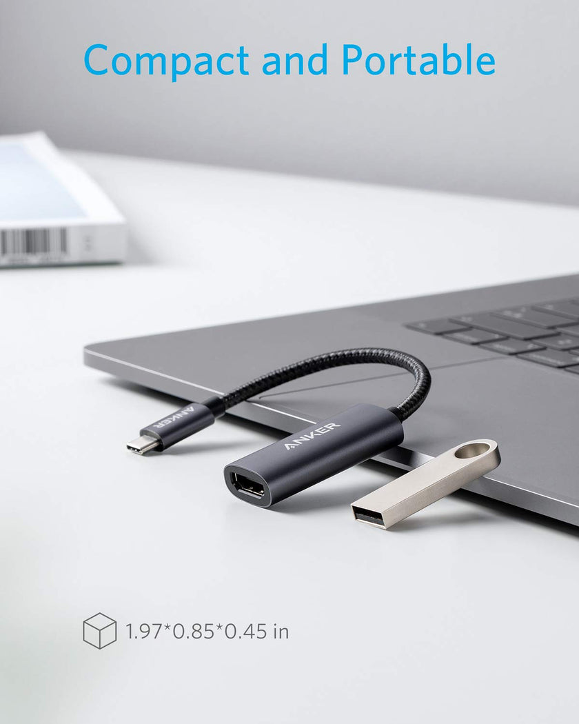 Anker USB C to HDMI Adapter (4K@60Hz), 310 USB-C Adapter (4K HDMI), for MacBook Pro, MacBook Air, iPad Pro, Pixelbook, XPS, Galaxy, and More(Compatible with Thunderbolt 3 Ports) 🍁 All In One Marketplace Canada